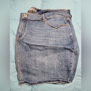 Torrid Blue Denim Skirt
